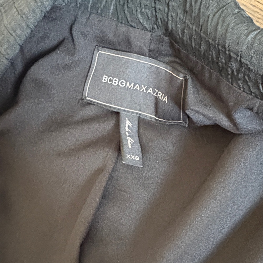 BCBGMaxAzria Black Belted Pantsuit - Picture 6 of 6